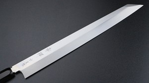 图片 赤澤 白鋼 水本燒 劍型柳刃