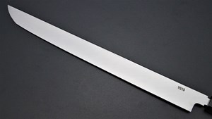 图片 赤澤  鏡面超仕上 先丸引(VG10) 白木作 配黑檀木刀鞘