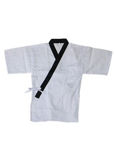 Picture of YF7 黑領白色衣服