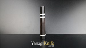 Picture of Ebony Triple White Ring For Sakimaru