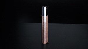 Picture of for Yanagi Black walnut Wood One Nickel Silver Ring With ebony Bolster