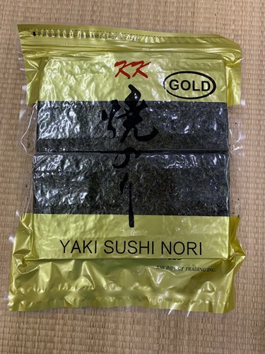 Picture of   Sushi Nori （Gold ） 8 cases  (80packs) 